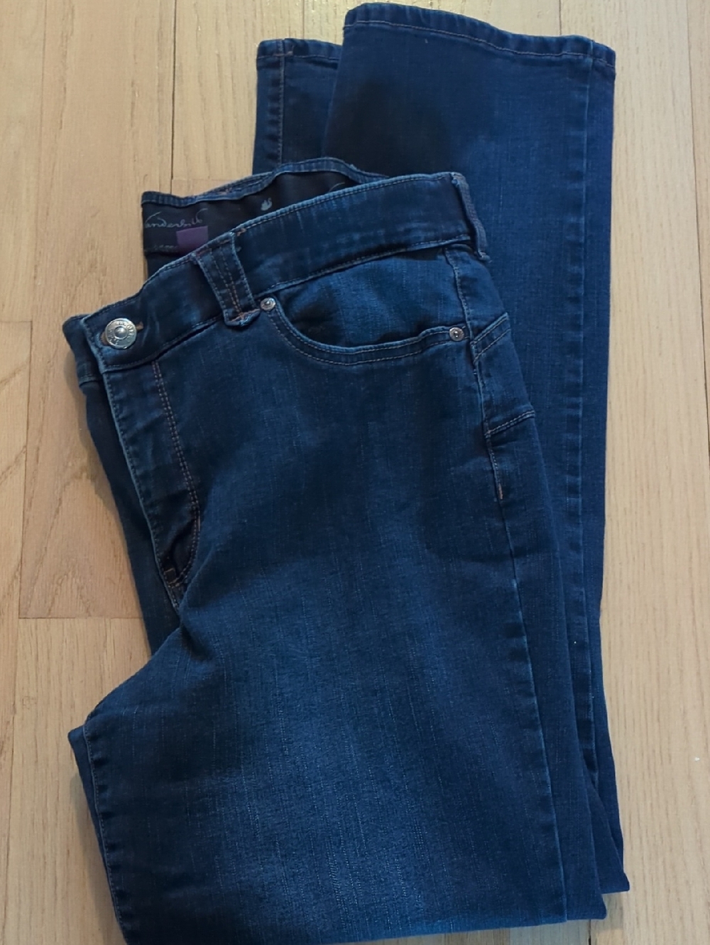 Gloria Vanderbilt Sz 12 Women’s Dark Blue Stretch Jeans
